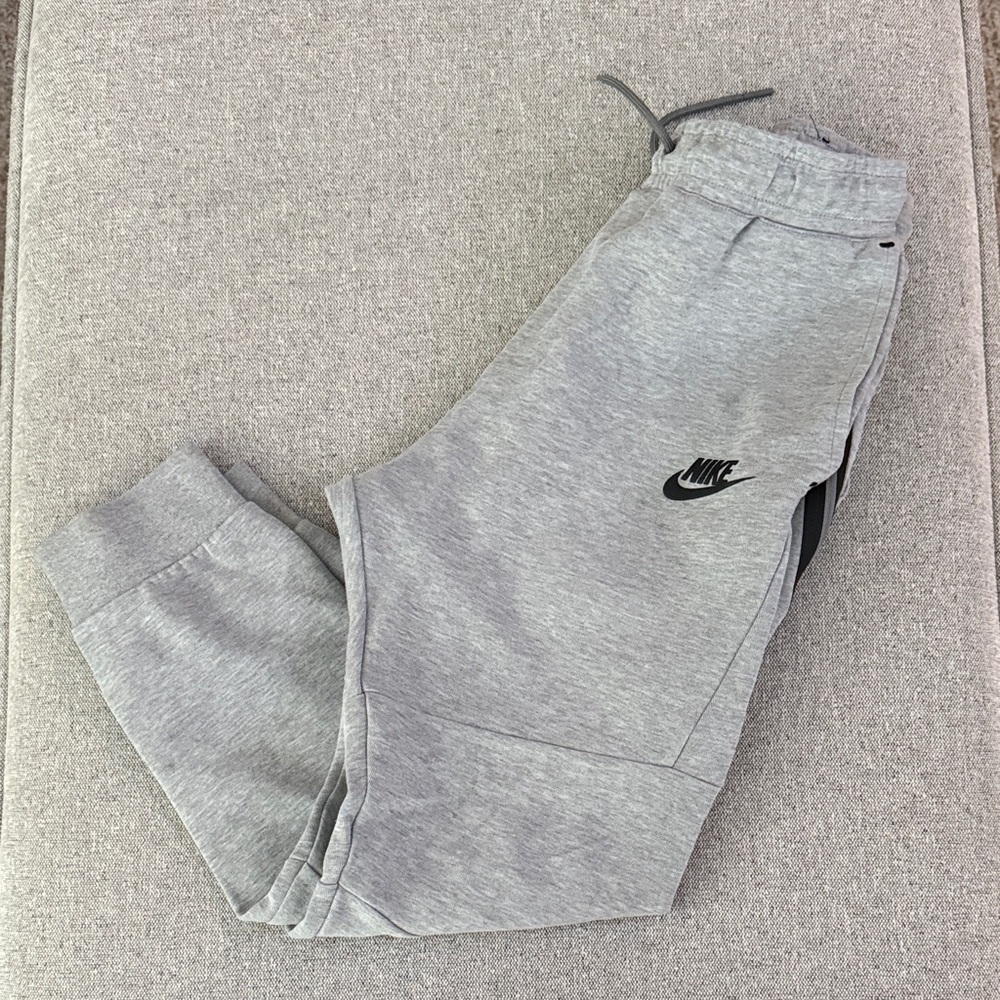 Nike Tech Kids Light Gray Sweatpants